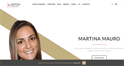 Desktop Screenshot of martinamauro.com